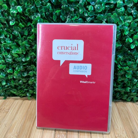 Crucial Conversations CD Audiobook Audio Companion Vital Smarts 6 CD Set - Picture 1 of 7